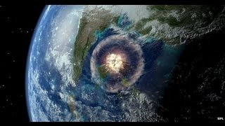 Russian meteor explosion, [HD] zoomed and slow motion
