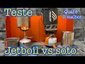 Preparação para o trekking ,,Jetboil & soto qual é mais rápido na fervura qual vou levar