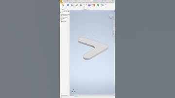 Exersice Autodesk Inventor - A4 #architecture #cnc #design #engineering #3dmodeling  #tutorial