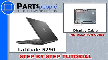 Dell Latitude 5290 (P27S002) Display Cable How-To Video Tutorial