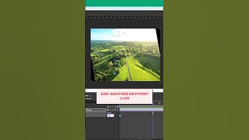 Learn how to create smoooth fake droneshot from a photo.No plugins 😎#aftereffects #adobe #motion