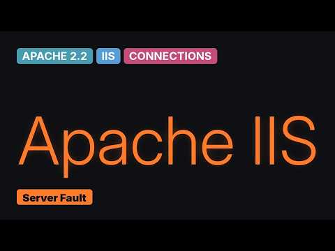 Webserver concurrent connections