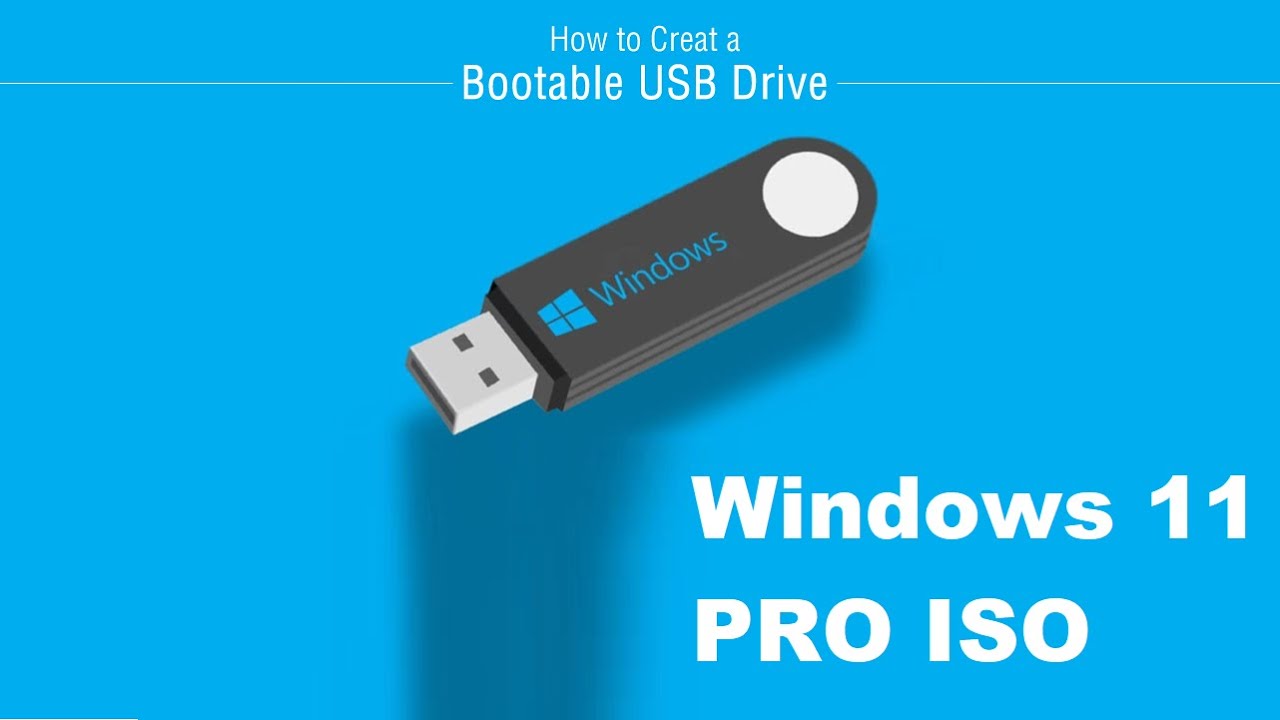 Make USB bootable pendrive for windows 11 pro installations any laptops