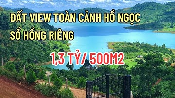 Làng Mây Farmstay Hồ Ngọc | View Toàn Cảnh Hồ Ngọc | Giá Chỉ 1,3 tỷ/ 500m2 | Sổ Hồng Riêng