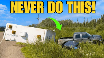 15 veelvoorkomende fouten bij het slepen van campers die tot ongelukken leiden (update 2025!)