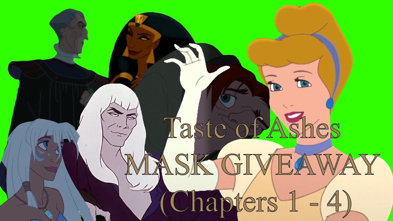 Taste of Ashes Mask Giveaway!! (Chapters 1-4) - PLEASE CREDIT JINXY