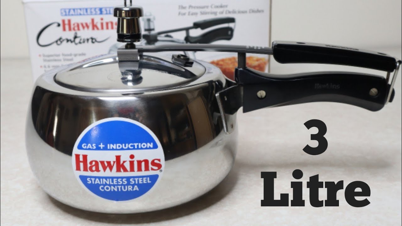 Hawkins Stainless Steel Pressure Cooker 3 L Review - Mishry