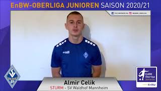 EnBW-Oberliga - SV Waldhof Mannheim - 20/21 - Almir Celik