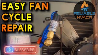 How we repair fan cycle switch under pressure | HVACR