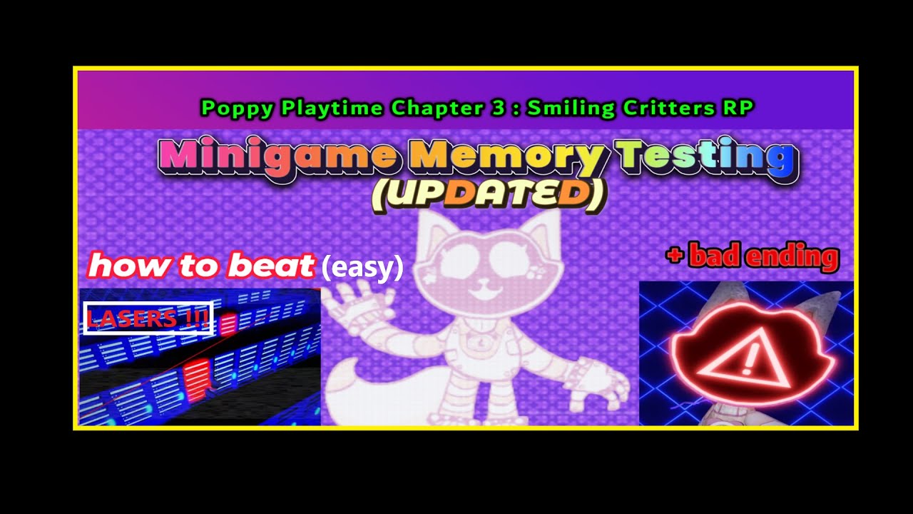 smiling critters[OFFICIAL VHS!](poppy playtime chapter 3) {3 languages of subtitles!}