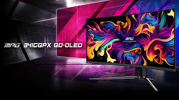 Meet New QD-OLED Monitors: MPG 341CQPX QD-OLED | Gaming Monitor | MSI