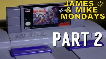 Super Castlevania IV (SNES Video Game) Part 2 - James & Mike Mondays