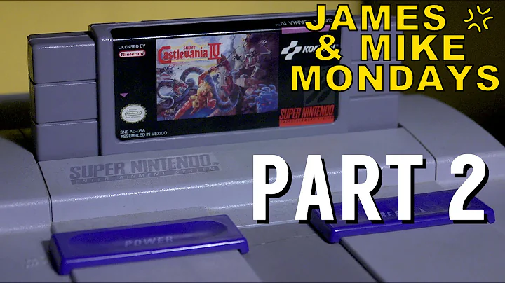 Super Castlevania IV (SNES Video Game) Part 2 - James & Mike Mondays