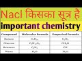 Chemistry Important Point