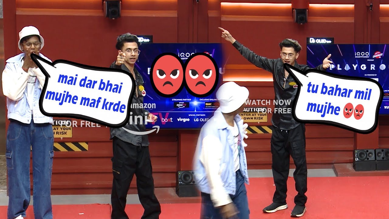 harshit VS Ruchir Big Fight 😡😡 || @PLAYGROUND_GLOBAL  @Battleground_IndiaOfficial @CarryMinati