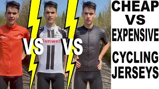 CHEAP VS EXPENSIVE CYCLING JERSEYS