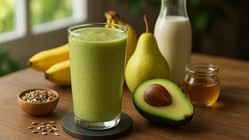 Easy green avocado smoothie recipe with just 3 ingredients — you won’t believe the taste!
