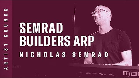 Yamaha | Nick Semrad Signature Artist Sound Set | SEMRAD  BUILDERS ARP