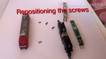 BR101 Z-scale, installment of a decoder