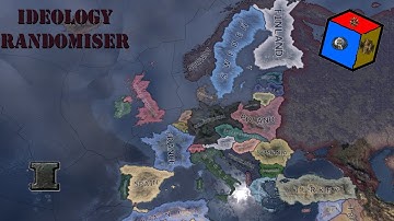 Europe Only Random ideology (Hoi4 Timelapse) (I)
