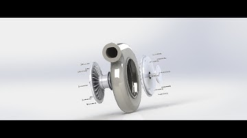 Tutorial in SolidWorks 2016 | How to design Turbo Part 1