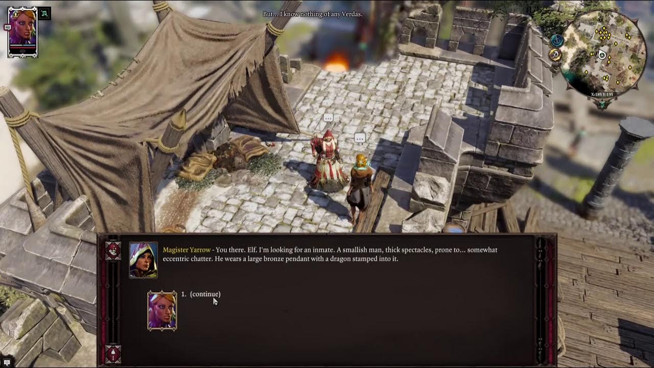 DOS2 Fort Joy Part I, Sebille Solo Honor Glass Cannon Rogue YouTube