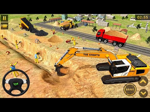Kepçe Kamyon Simülatör Oyunu 2023 - Offroad Construction Games 3D - Android Gameplay