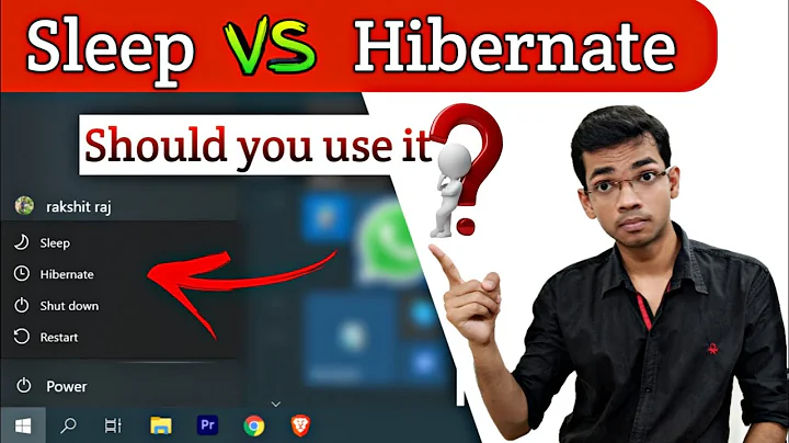 Sleep Vs Hibernate | Good or Bad | When to use it? | HINDI