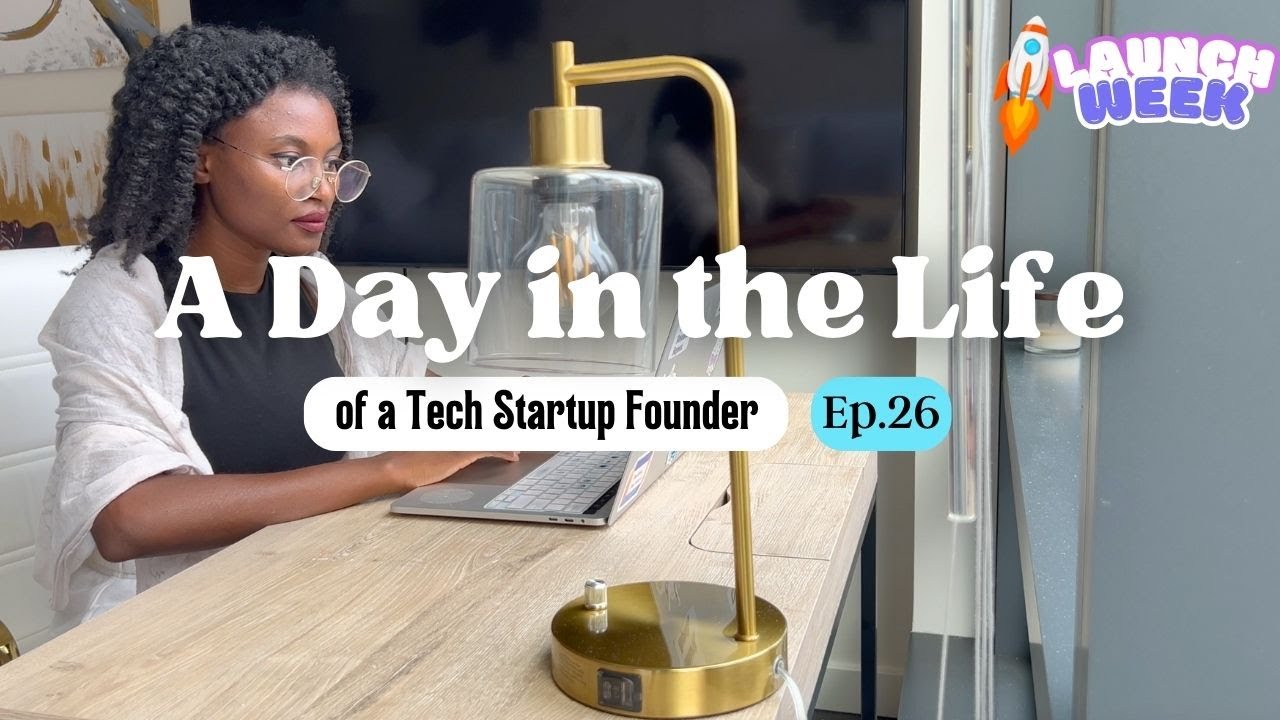 Day in the Life of a Tech Startup Founder (Ep.26) My Launch Week | auto ...