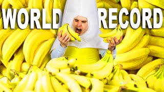 I Broke the Banana Eating World Record