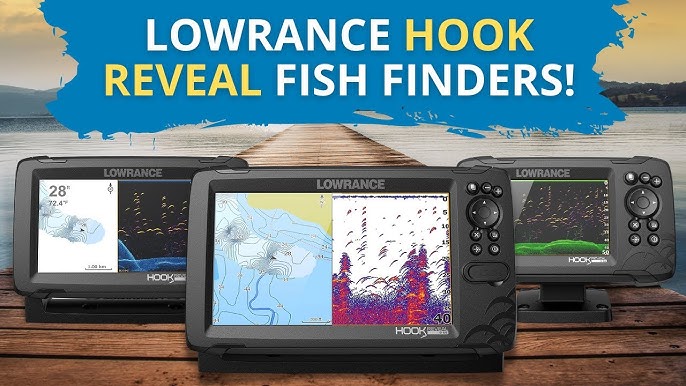 Lowrance 000-15526-001 Hook Reveal 9 Triple-Shot Portable Fish