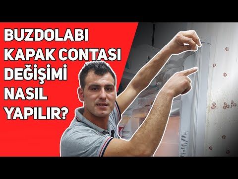 Bunun Sorun İçin De Beyaz Eşya Servisi Çağırılmaz Ki | Buzdolabı Kapak Contası Nasıl Değişilir