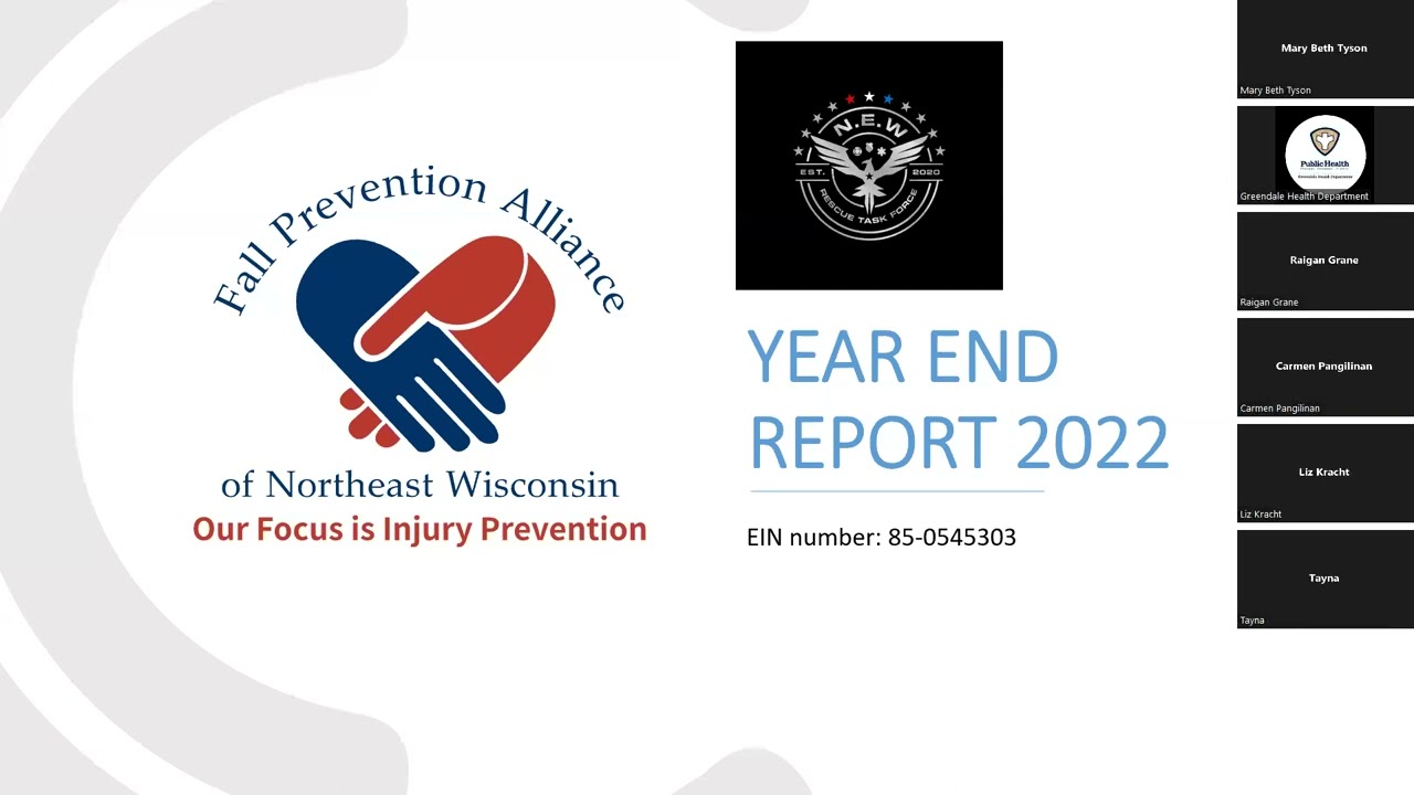 FFWI Webinar: Strategies to Build and Sustain Community Fall Prevention Coalitions in Wisconsin