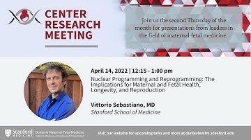 Dunlevie MFM Center Research meeting: Nuclear Programming and Reprogramming (Apr 14, 2022)
