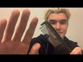 Asmr visual triggers  hand movement asmr