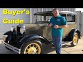 Ford model a buyers guide  how to buy a 19281931 ford model a