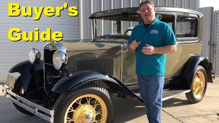 Ford Model A Buyer's Guide  How to buy a 19281931 Ford Model A