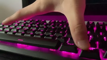 How to change the color on Corsair k65 keyboard!!!also settings