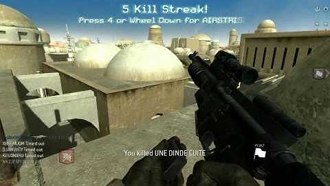 Star Wars Mod Hardcore CTF Gameplay COD4 PC