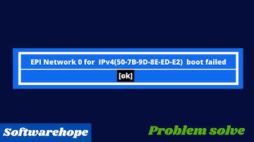 efi network 0 for ipv4&ipv6 boot failed Lenovo - boot failed