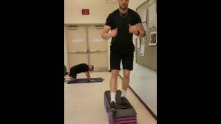 Forward step down (front view) Profile