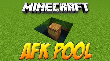 Minecraft: AFK Pool Tutorial