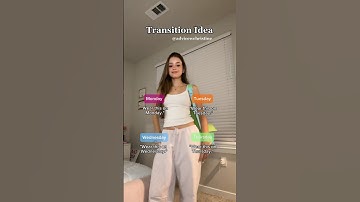 transition idea 🍁 || #aesthetic #advice #transition #tips #fyp