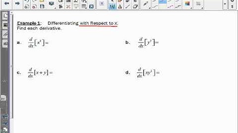 AP Calculus AB - Section 2.5 - Example 1
