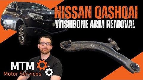 Nissan Qashqai + 2 wishbone suspension arm removal
