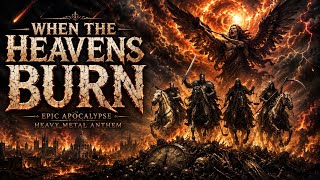 🔥 WHEN THE HEAVENS BURN 🔥 | Epic Apocalypse Heavy Metal Anthem