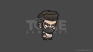 Romanian Settler - 2D Character Sprite