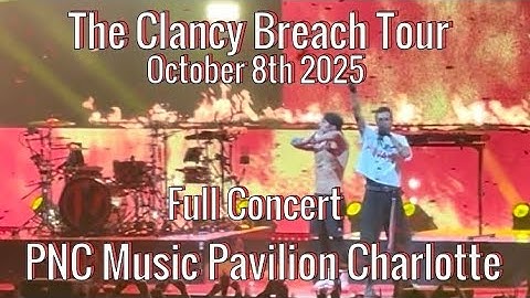 Twenty One Pilots The Clancy Breach Tour FULL CONCERT! PNC Music Pavilion Charlotte Oct 8th 2025 |-/
