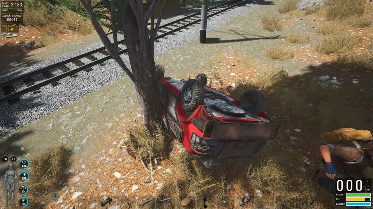 Scum how to flip the car youtube