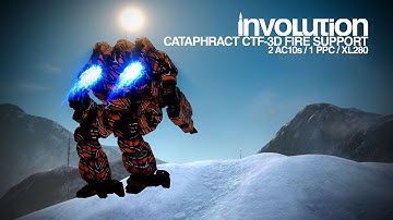 MWO / Lance Drop - Cataphract CTF-3D Fire Support